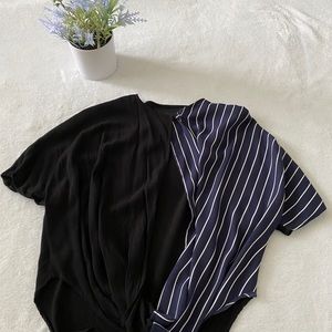 Assembly crop blouse